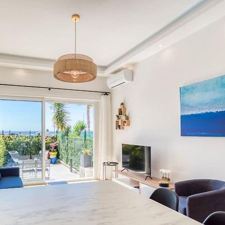 #43 Design Studio Terrace Ac Wifi Sea View 1Min Beach Nice Extérieur photo