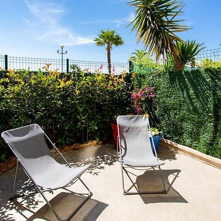 #43 Design Studio Terrace Ac Wifi Sea View 1Min Beach Nice Extérieur photo