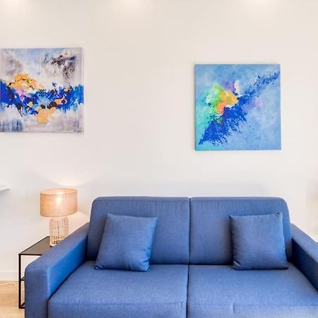 #43 Design Studio Terrace Ac Wifi Sea View 1Min Beach Nice Extérieur photo