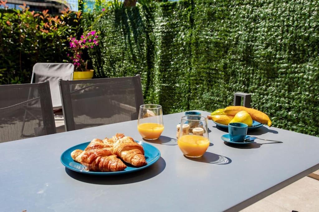 #43 Design Studio Terrace Ac Wifi Sea View 1Min Beach Nice Extérieur photo
